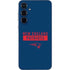 NFL New England Patriots Blue Performance Series Galaxy A35 5G Skin